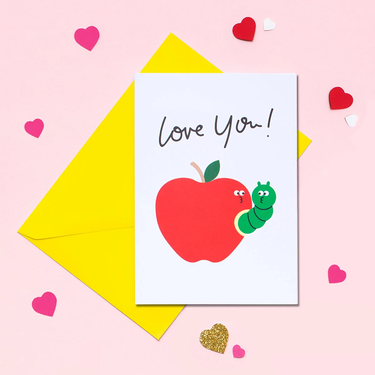 Quirky Illustrated Funny Partner In Crime Valentine's Card