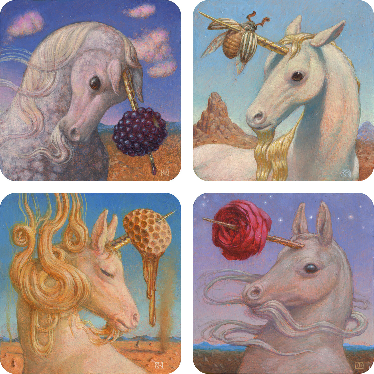 Unicorns - Dawn, Noon, Evening, Dusk