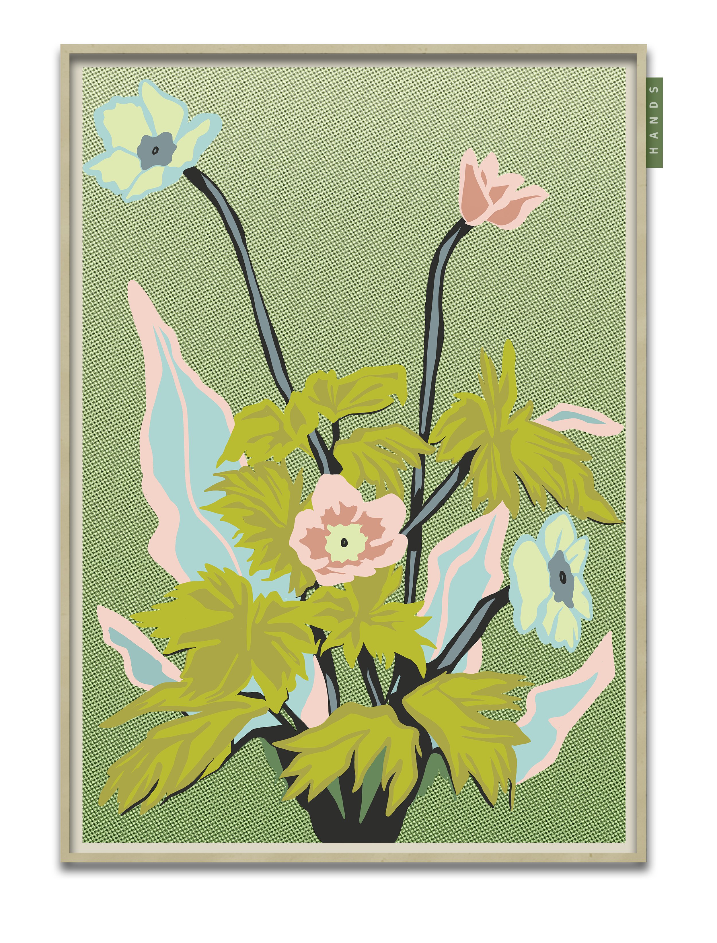 FLOWERS 5 FRAMED MAPLE.jpg