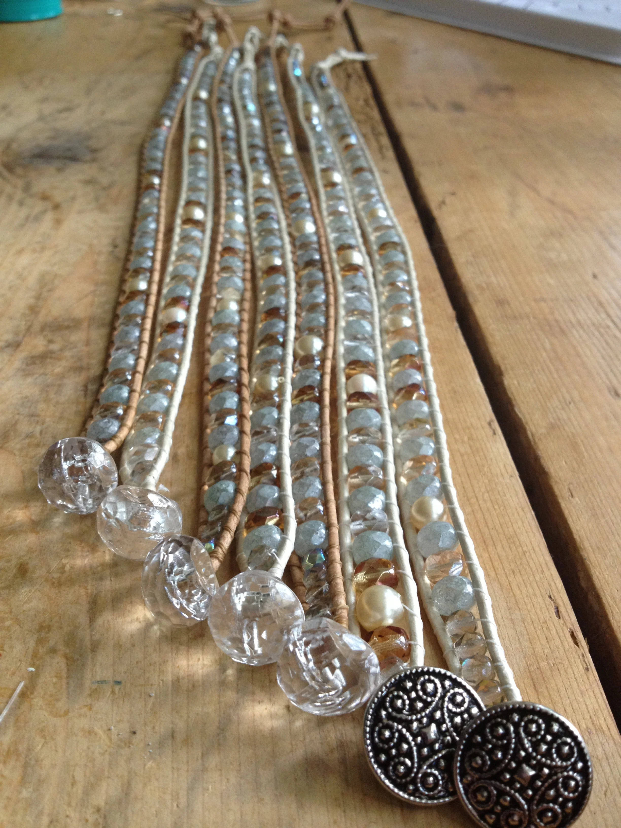 Heather's Wedding - Bridesmaids' bracelets