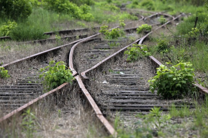 Unused Polish Rail Line (Reuters)