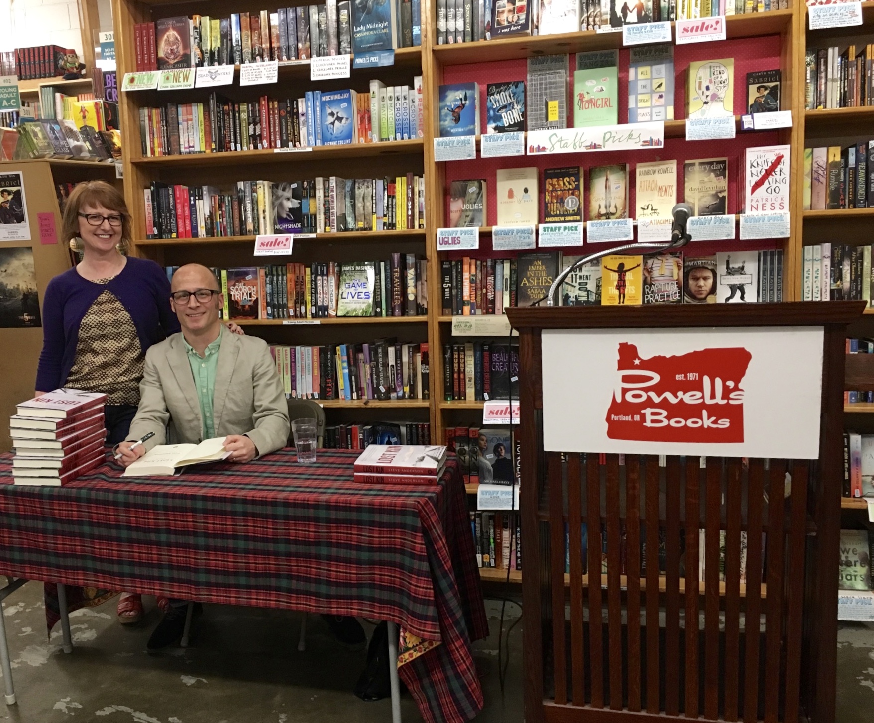 Powell's Books on Hawthorne, April 2016