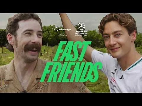 WhatsApp Presents: "Fast Friends" with George Russell and Ryan Blaney