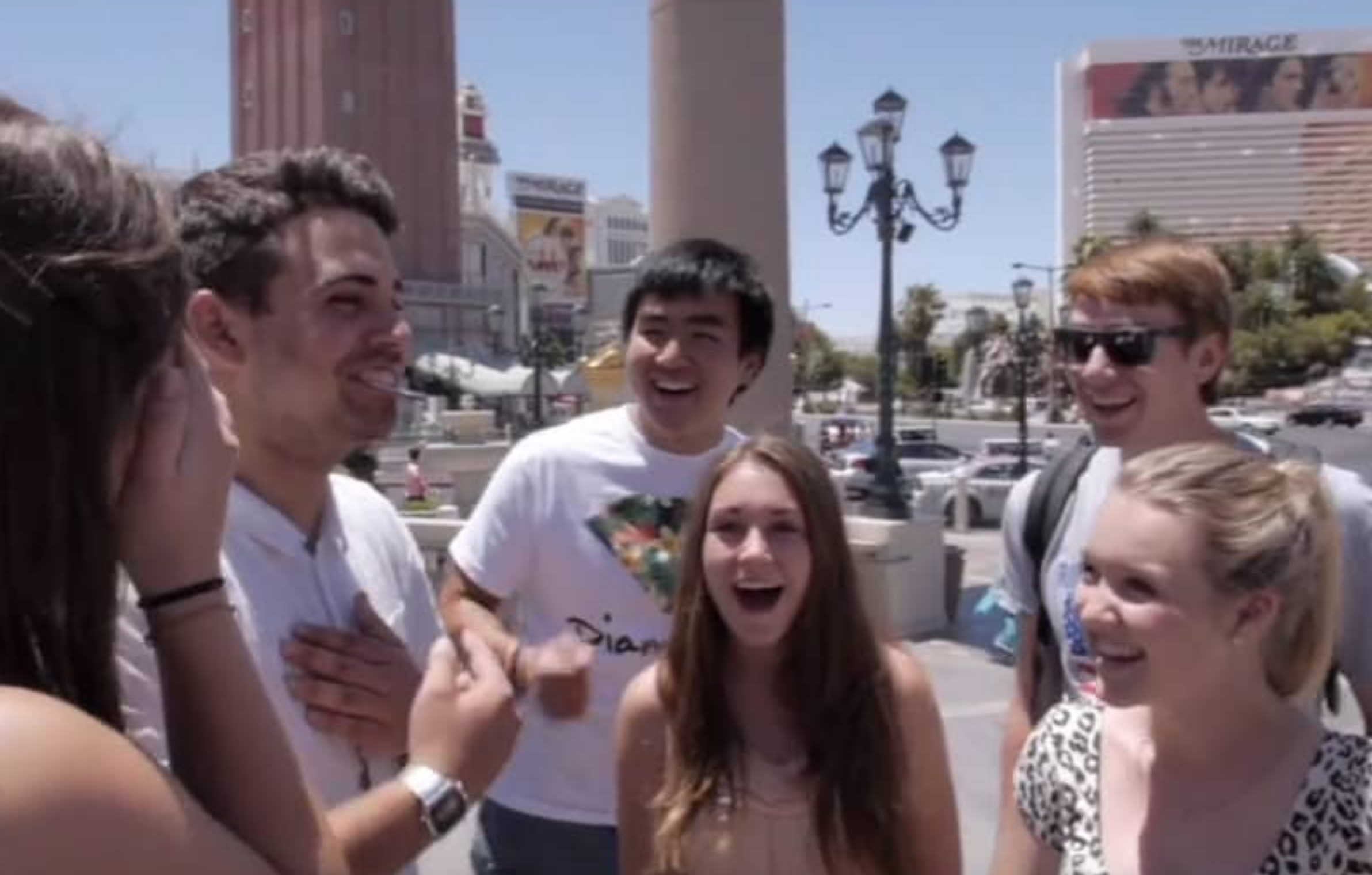 French Kiss in Las Vegas