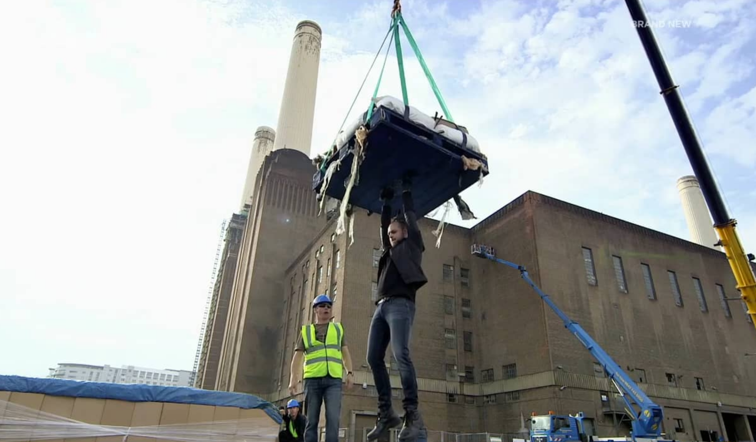 Battersea Power Station Stunt