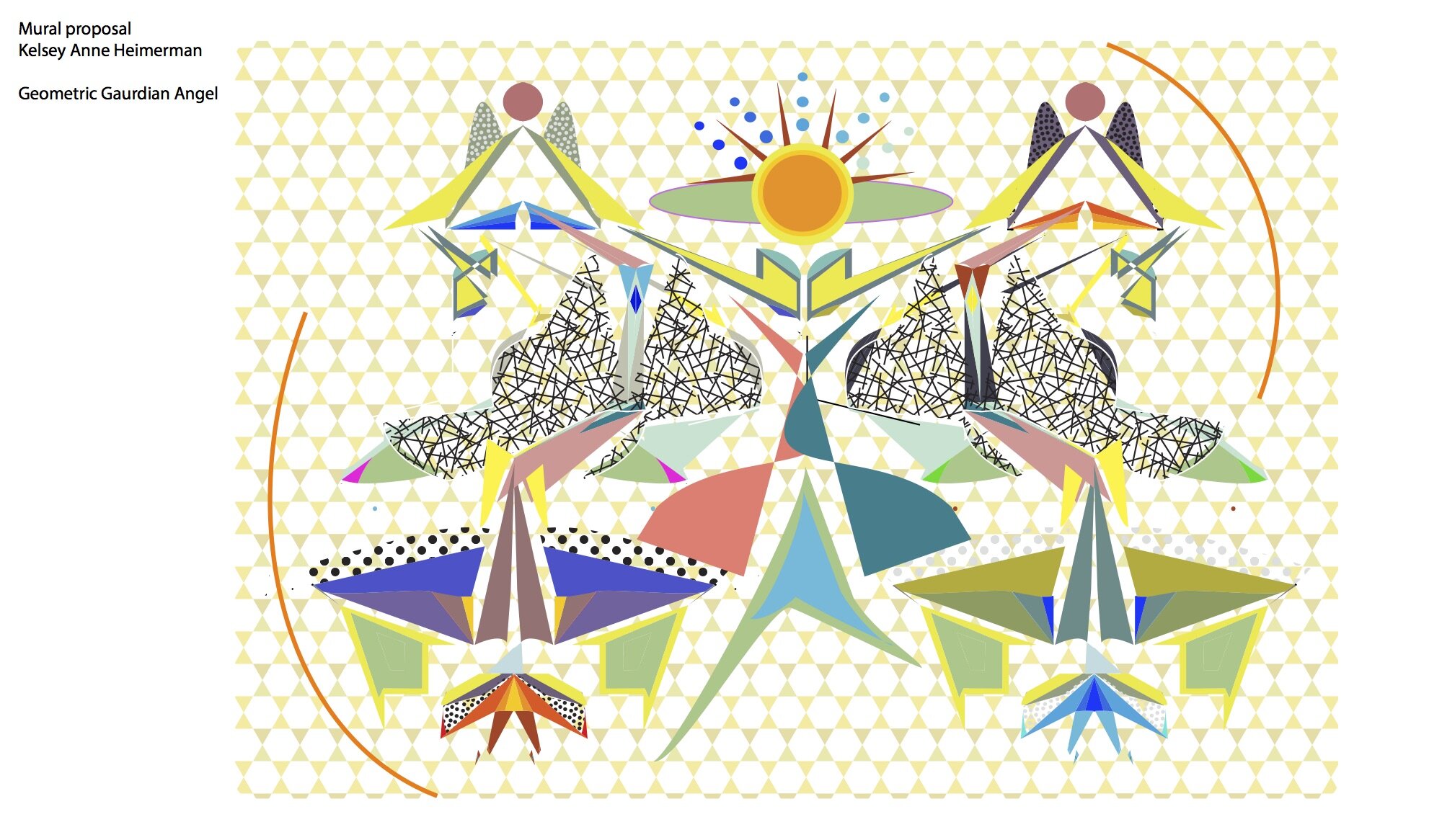 Geometric Guardian Angel 