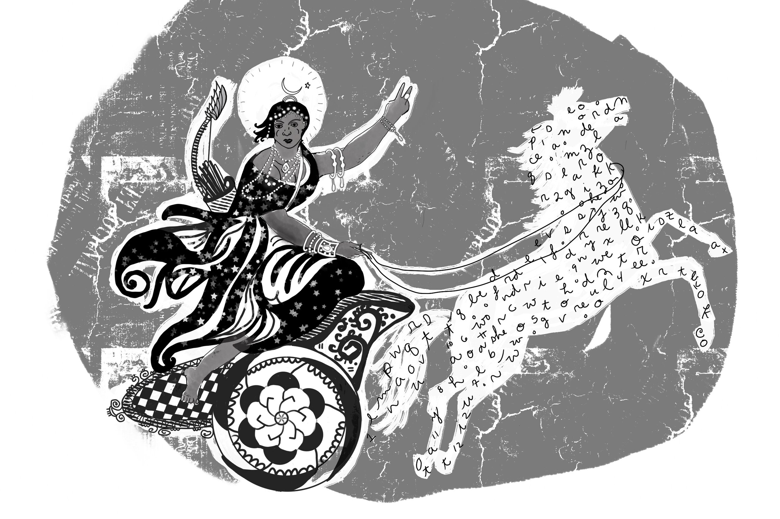 Language is Her Chariot 