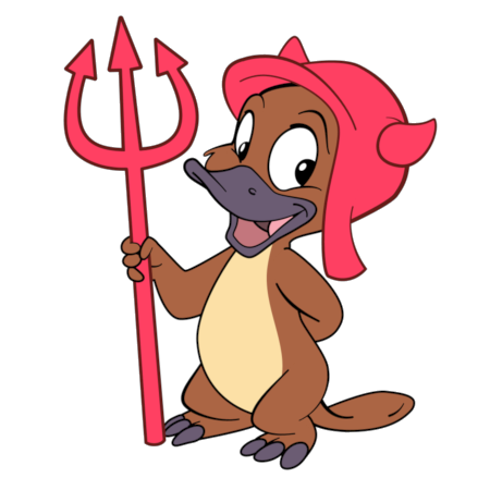 This is Hexley, he is the mascot of the Darwin operating system which is what Apple's OS X operating system was based on.