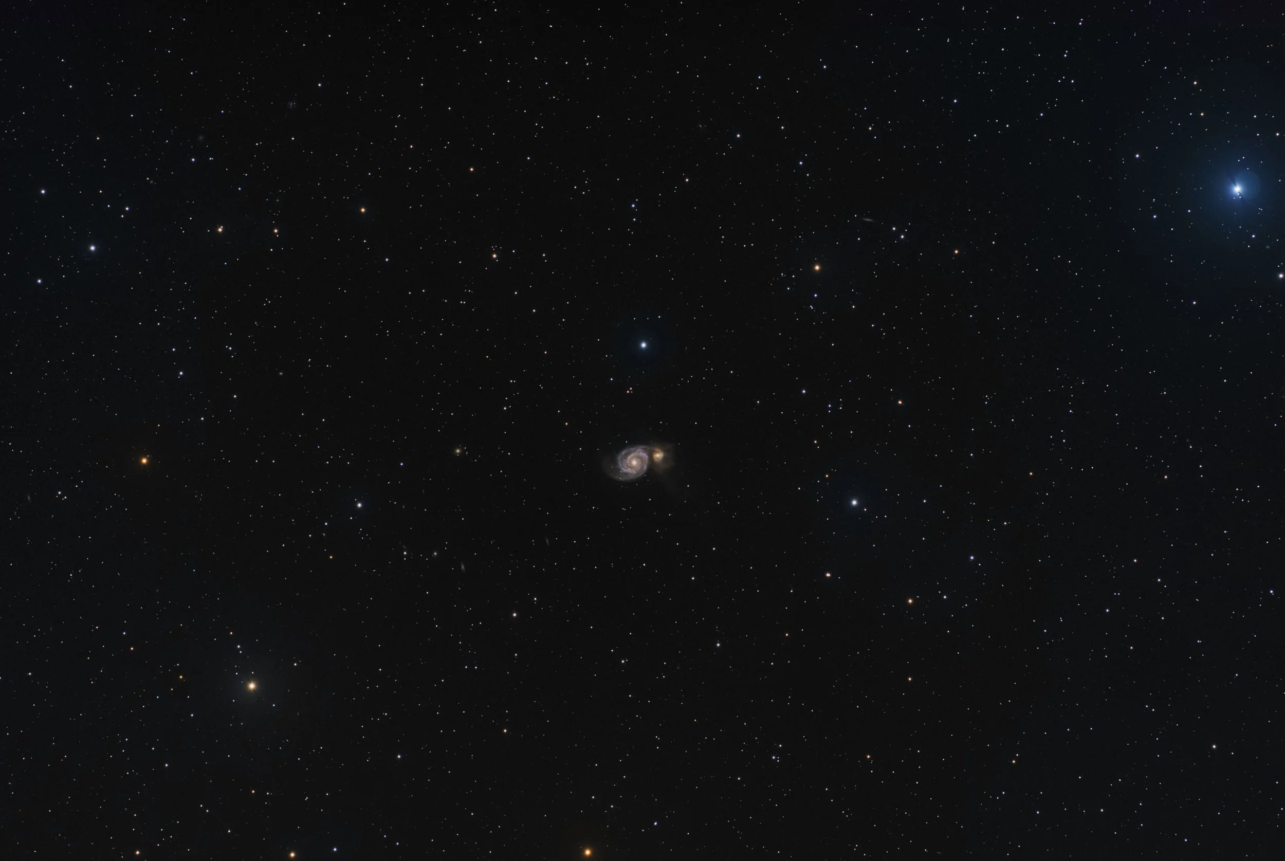 M 51 - The Whirlpool Galaxy