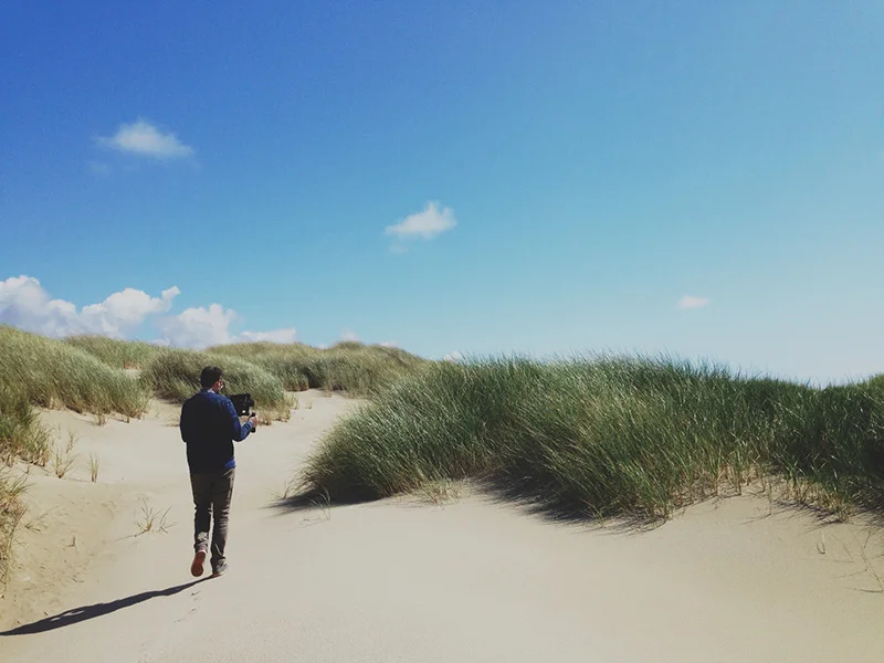 Midday at the Dunes: you won't find a better locale to test out a camera's capabilities with latitude.