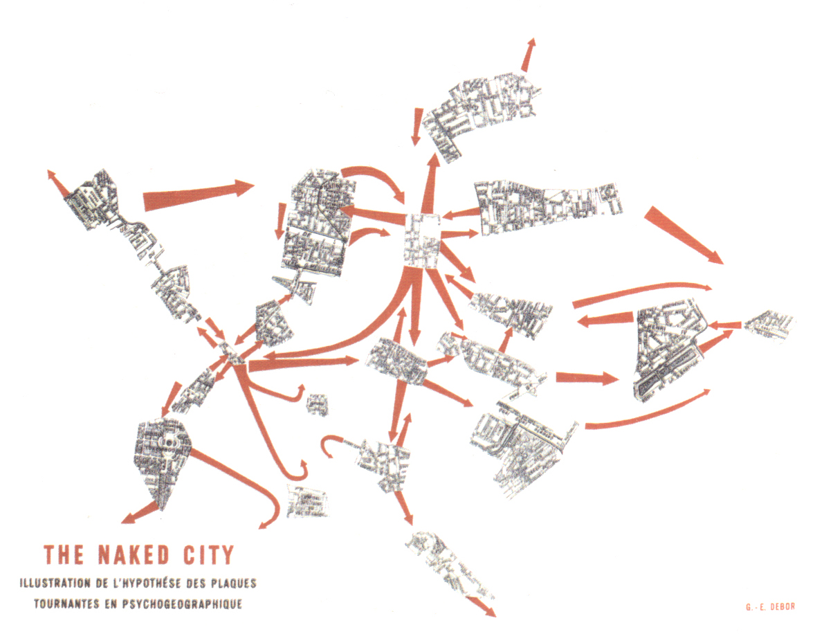 "The Naked City" by Guy Debord