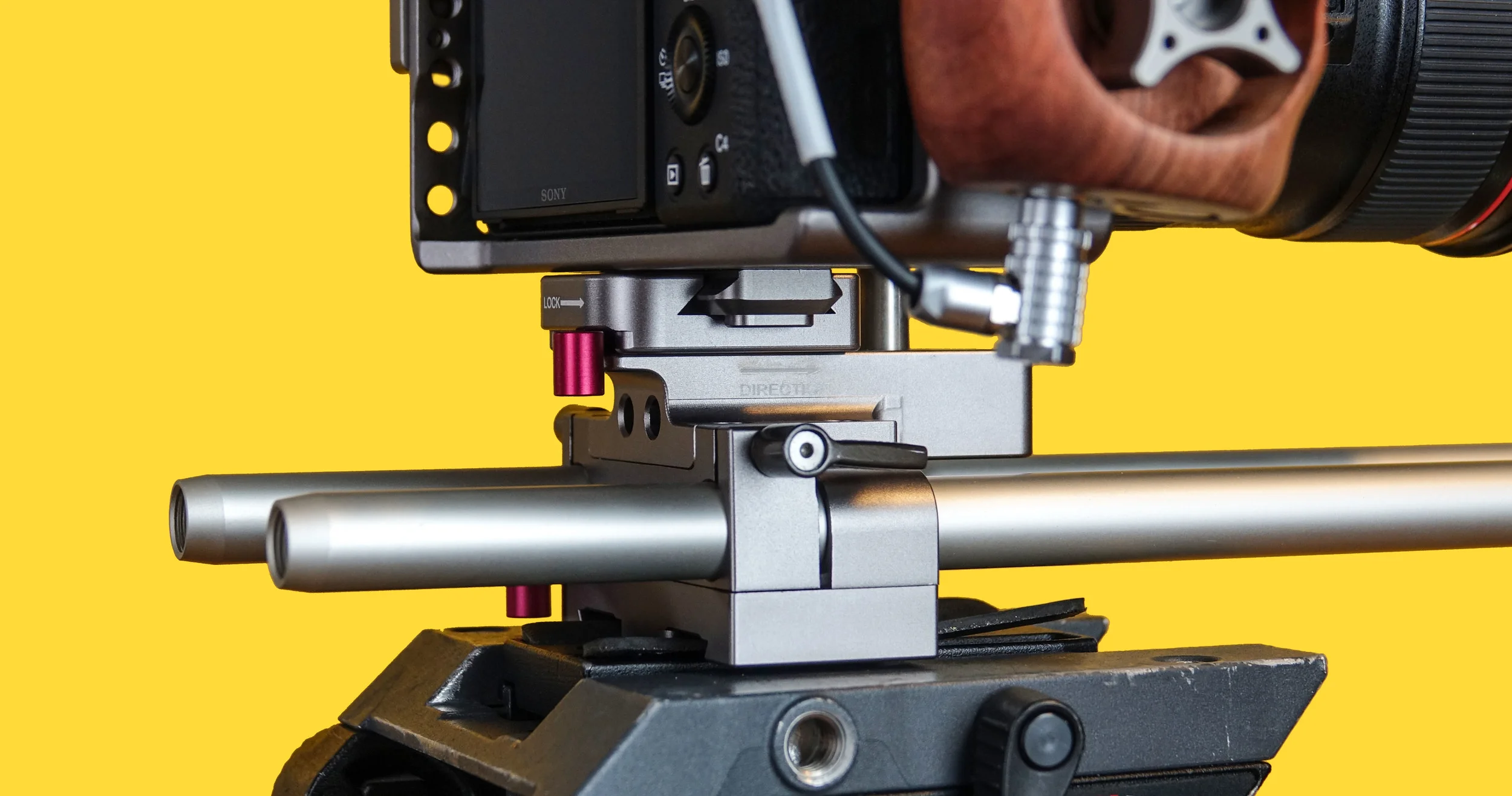 Base plates let you attach rails