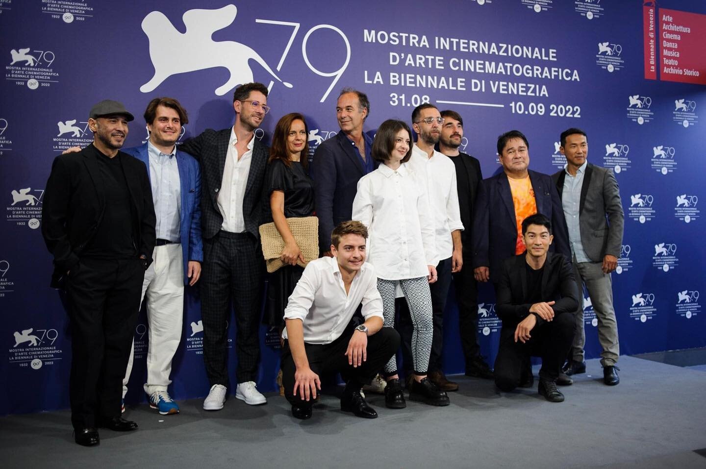 Photocall before the world premiere of @tothenorthmovie by Mihai Mincan at @labiennale di Venezia 2022!

Congratulations to Mihai Mincan for this stunning film, Radu Stancu &amp; Ioanna Lascar of @defilm.ro for leading this wonderful co-production fr