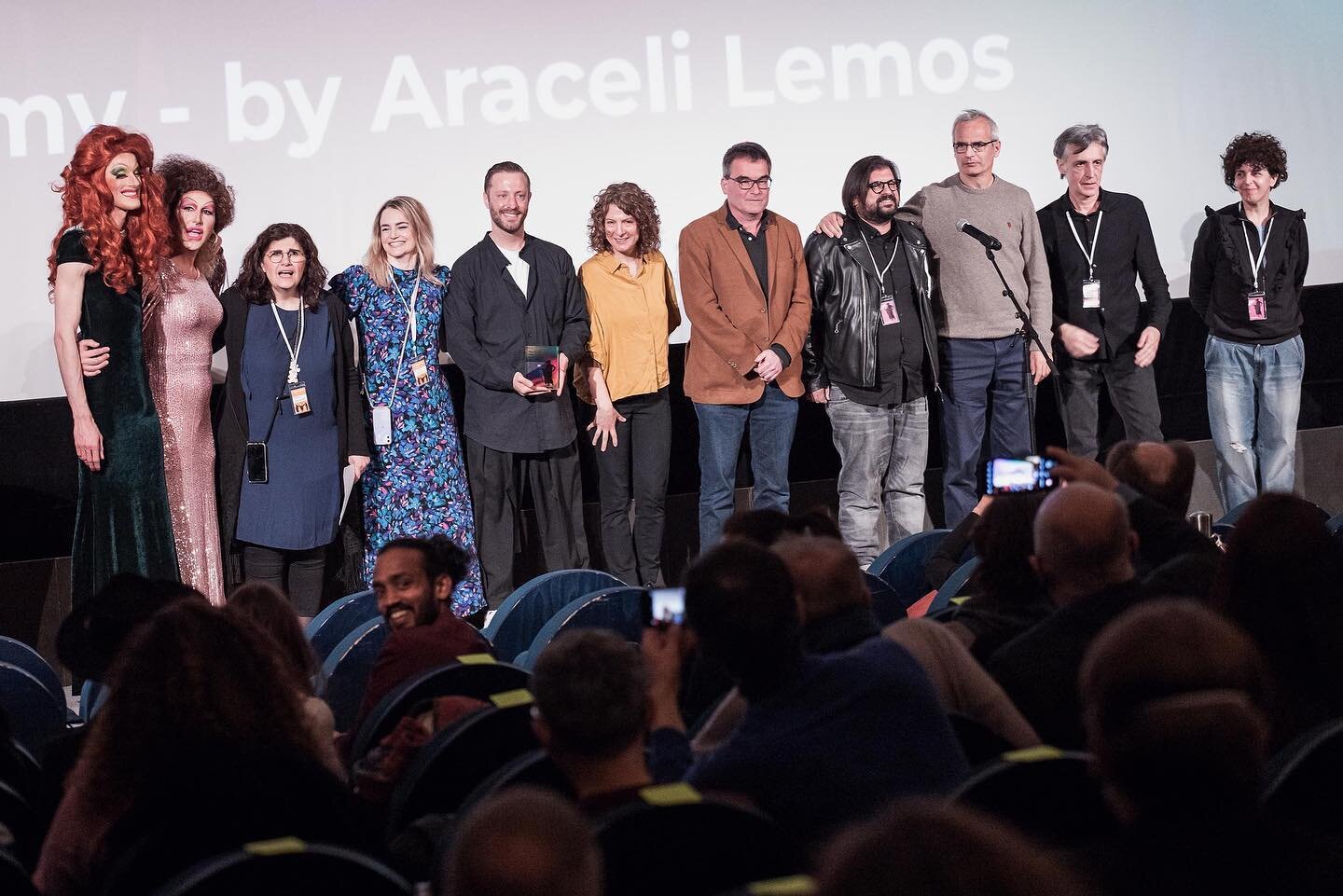 🤩 Holy Emy by @araceli_lemos wins the Emerging Greeks Award @the_greek_film_festival_berlin !! Thank you to the organizers of the festival for inviting the film &amp; our wonderful actor @michalis_syriopoulos representing, the jury, the warm recepti