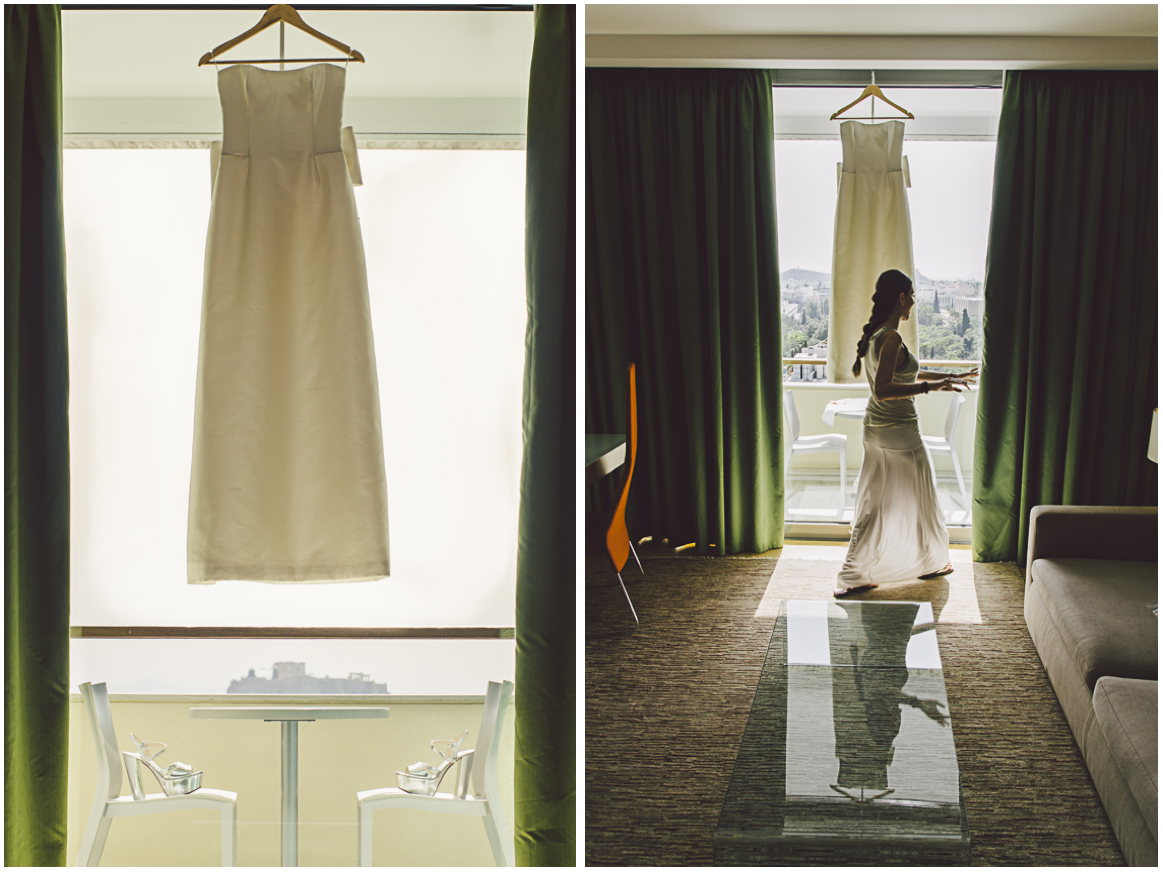 Wedding in Athens, Hilton