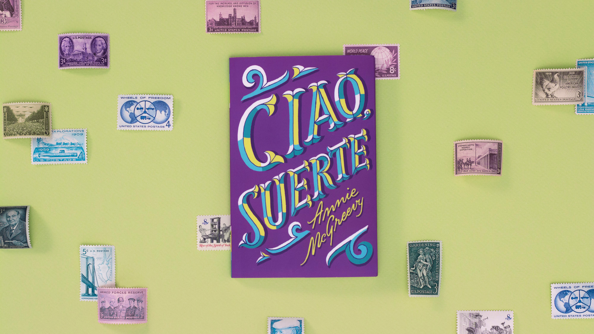  Cover design, illustration &amp; lettering by Isabel Urbina Peña 