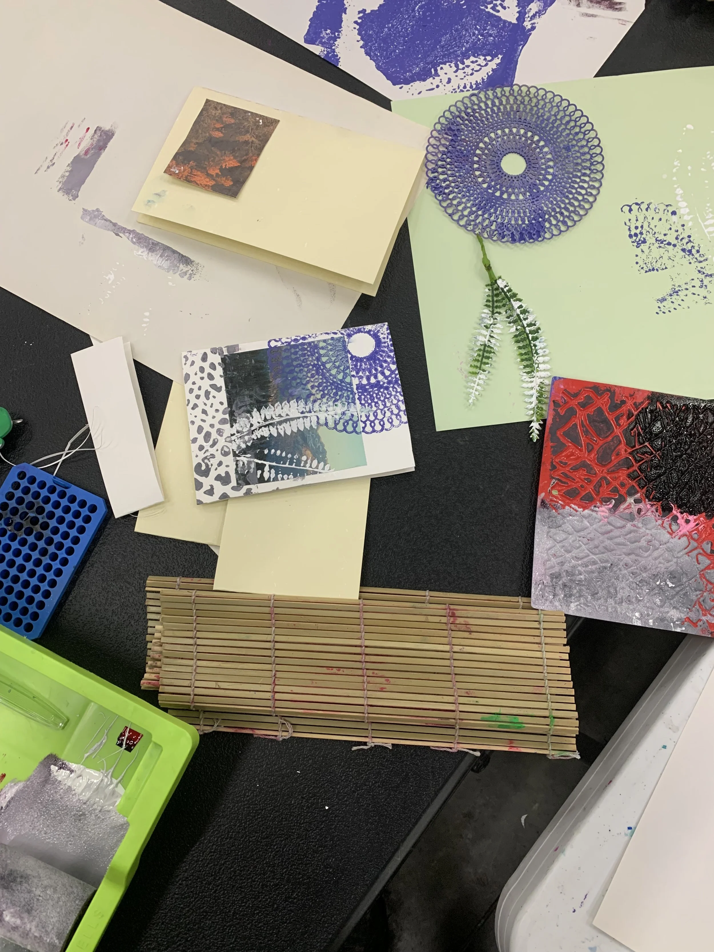 Mixed Media Class: Hearts and Crafts at Seattle ReCreative