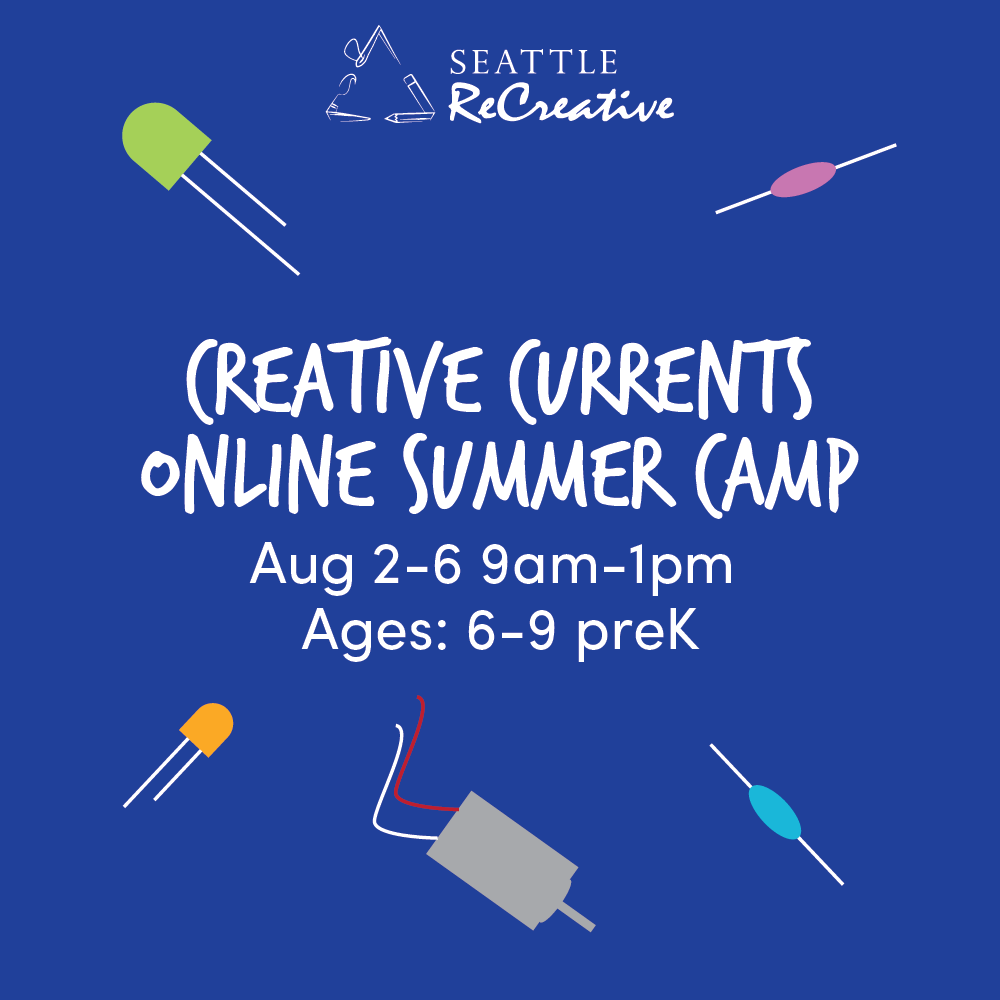 Creative Currents Online Summer Camp, Aug 2-6