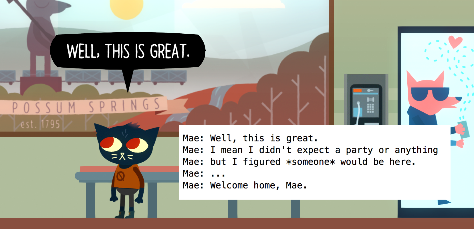 Night in the woods rp base