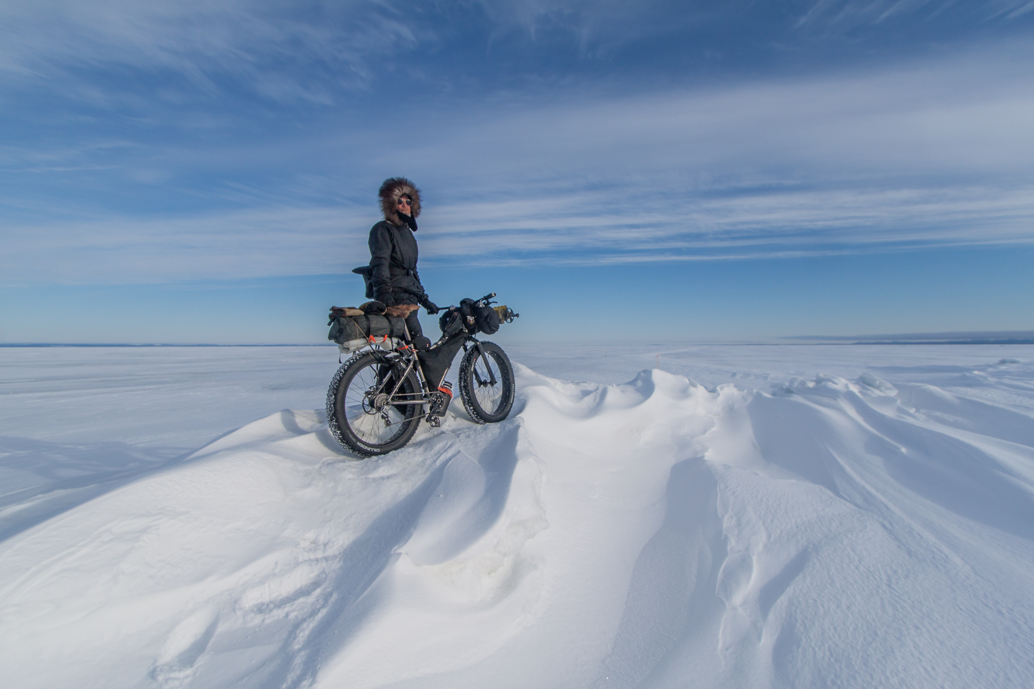 Sea-ice between Shaktoolik and Koyuk. 
