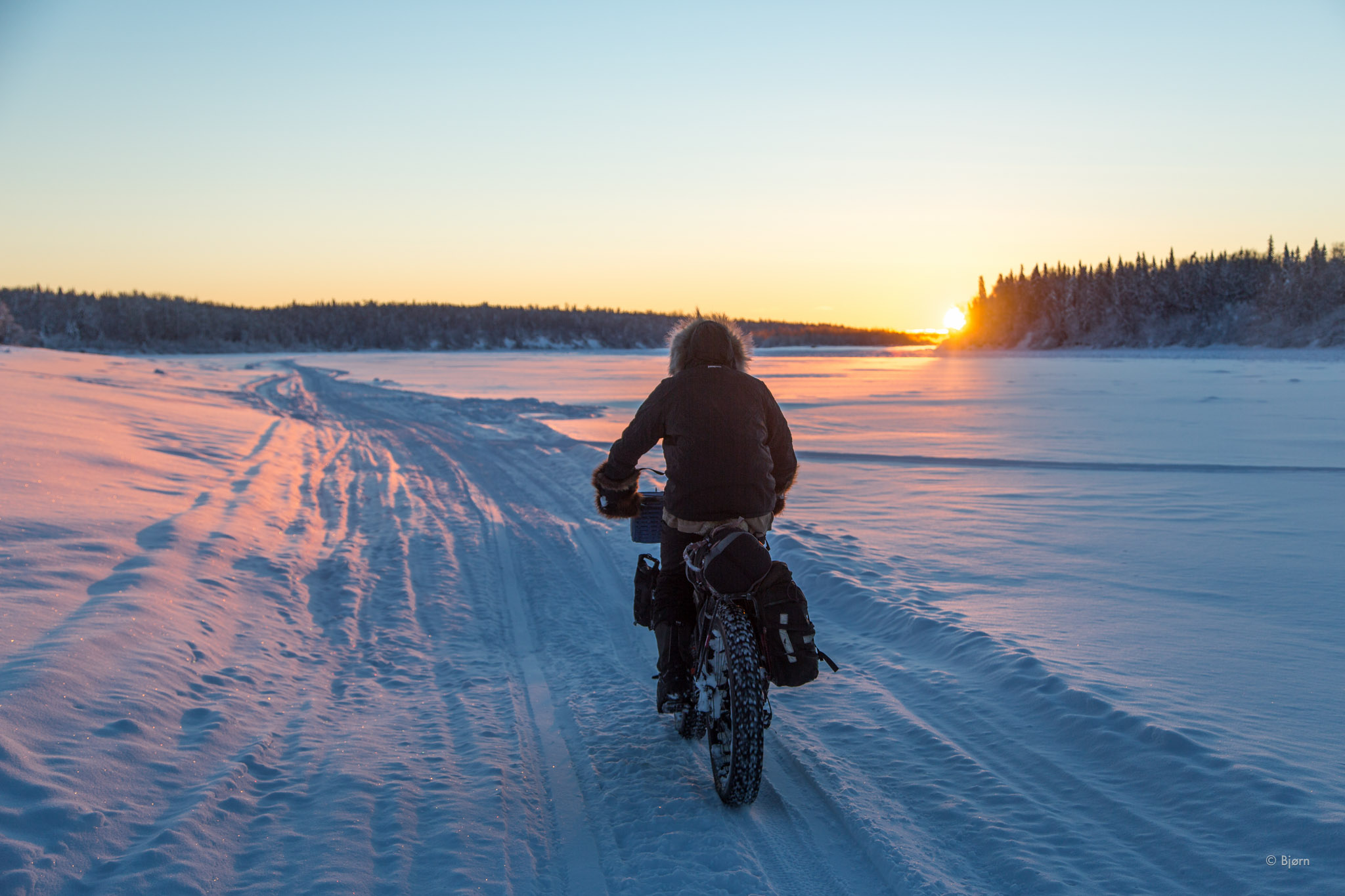 Solstice Sunrise On The Iditarod