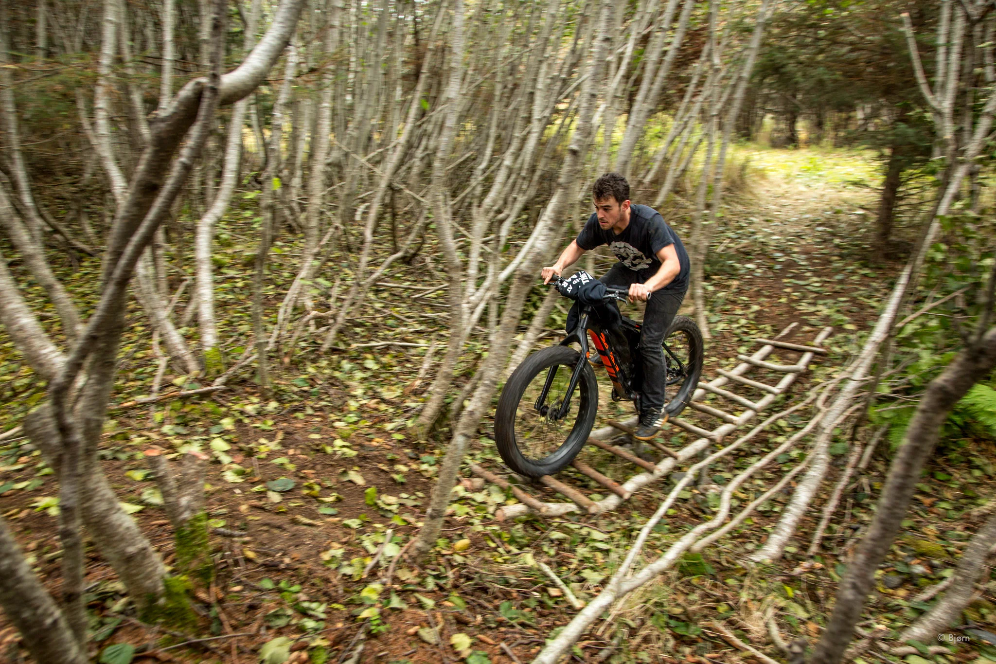 Noah Rides The Dork Trail