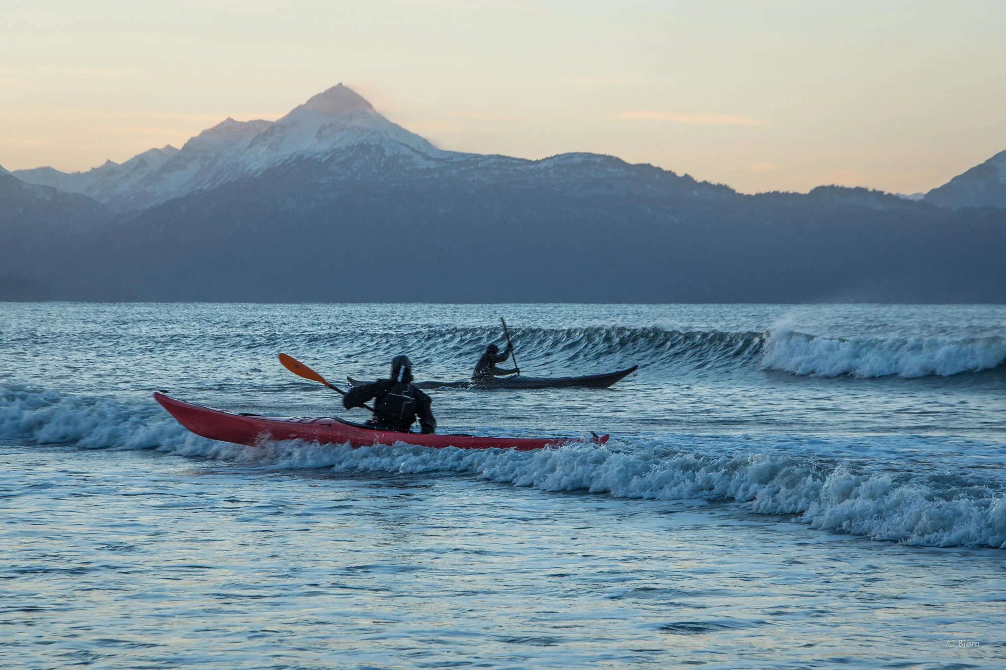 Sea Kayak Surfing