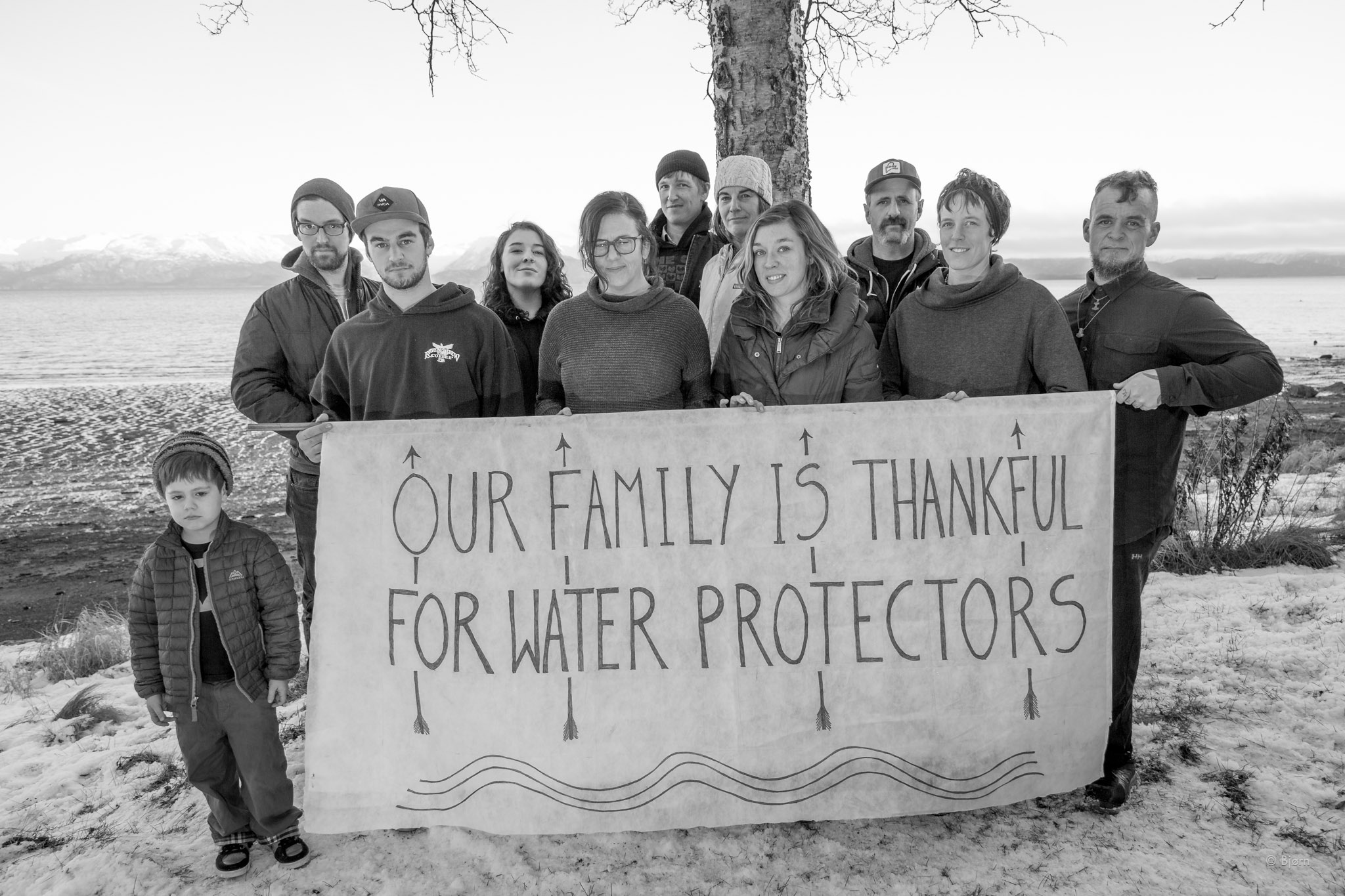 Our Family Is Thankful For Water Protectors