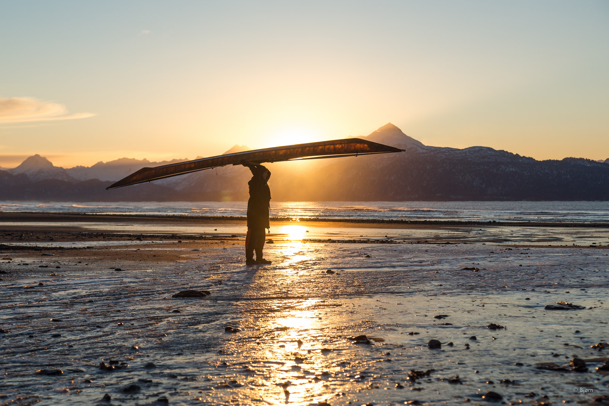 Maligiaq Greets The Sunrise