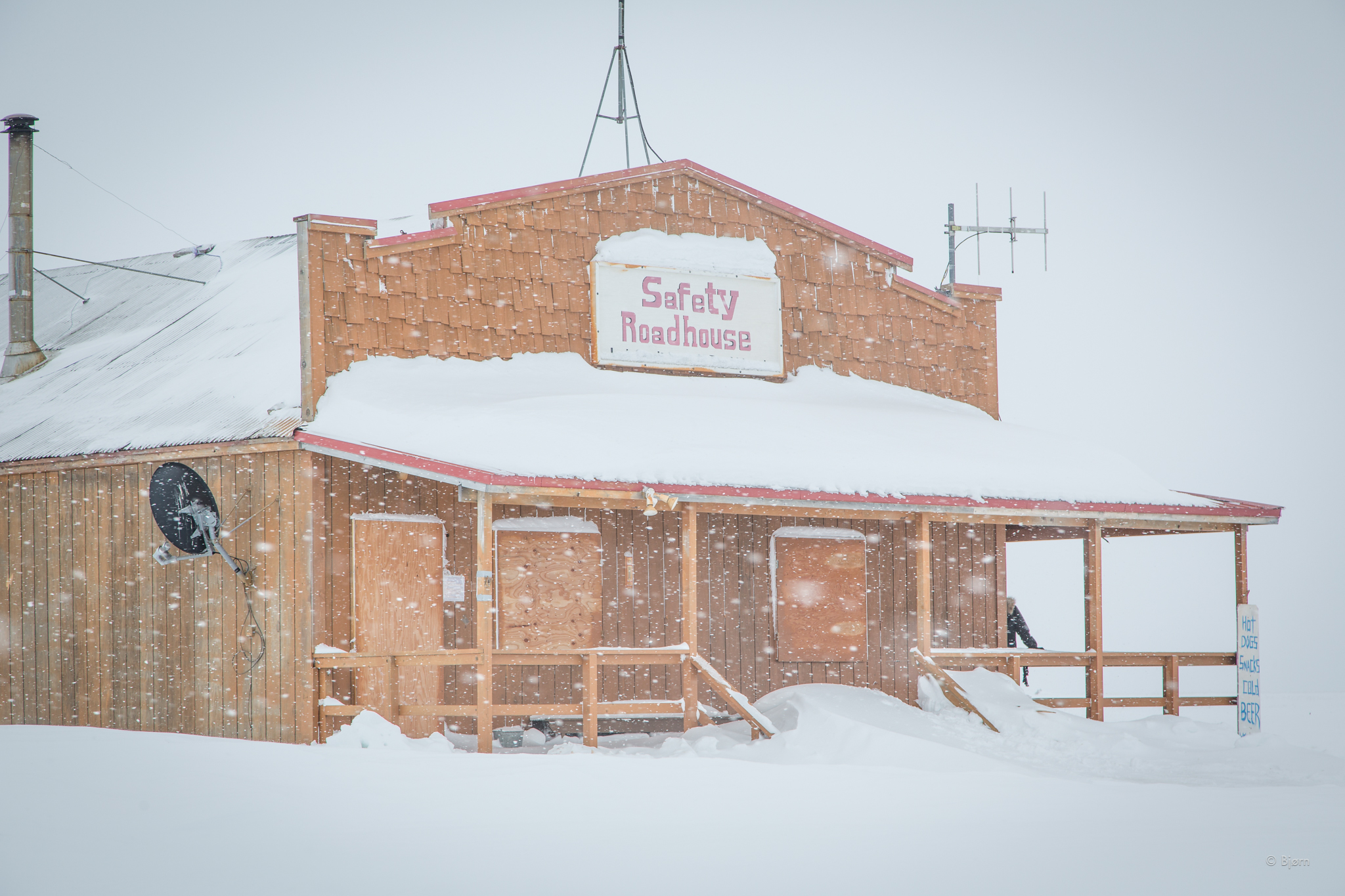  Safety Roadhouse and the last checkpoint on the Iditarod Trail.&nbsp; 