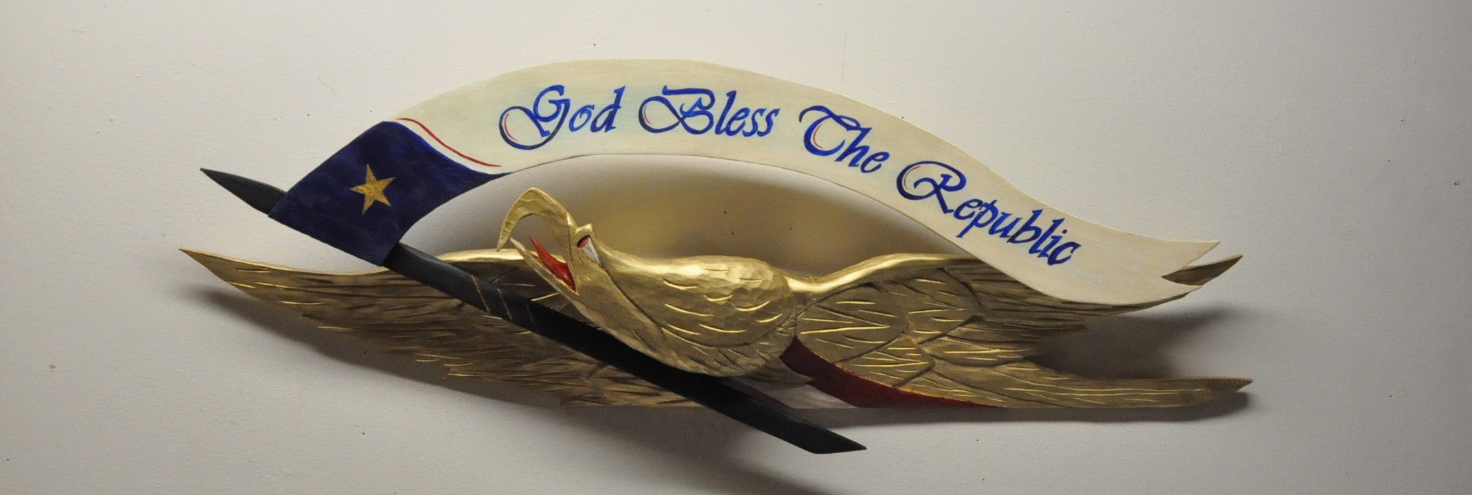 God Bless the Republic - Bellamy Style Eagle 29"