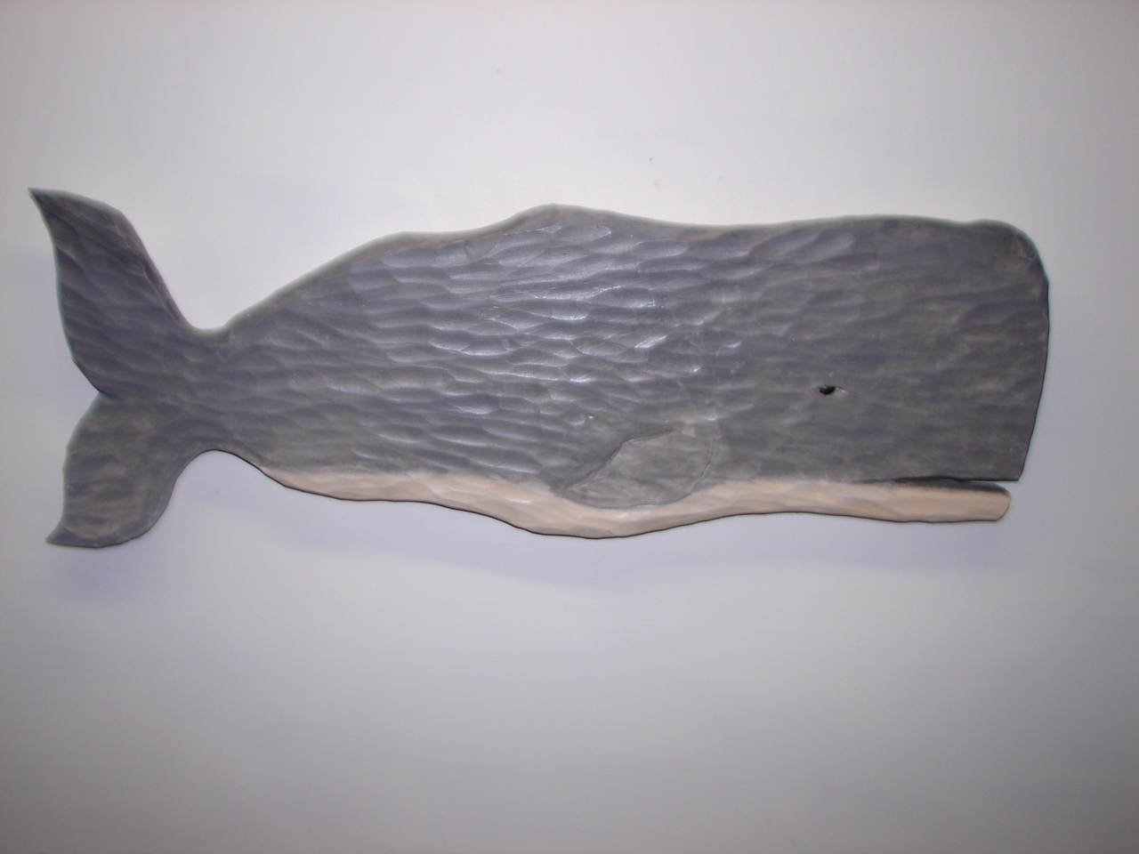 Classic New England Style Whale Carving