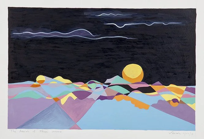 The Land of Many Moons, 2013, 20X14.jpg