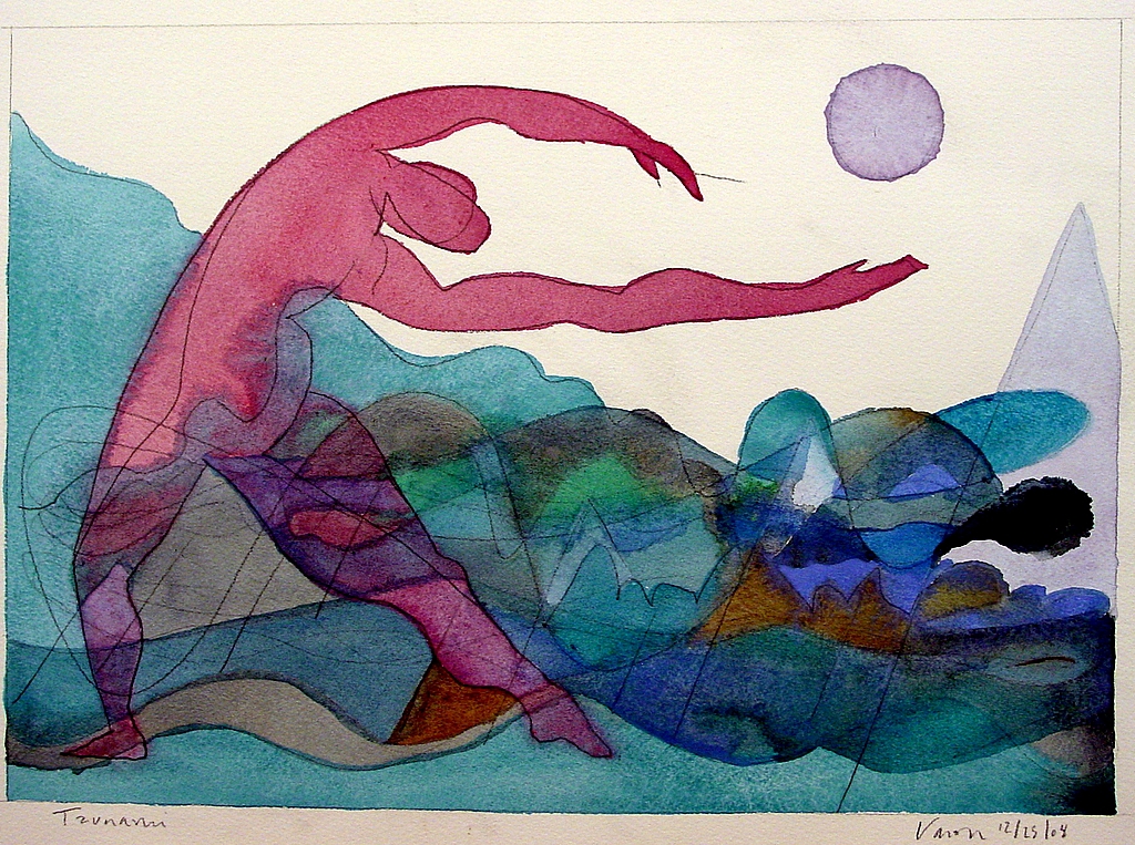 Hope &amp; Despair , watercolor, 2004