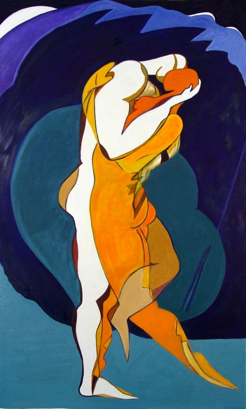 Surrender, 2005, 21"x30" oil on canvas, private collection of Jared Green