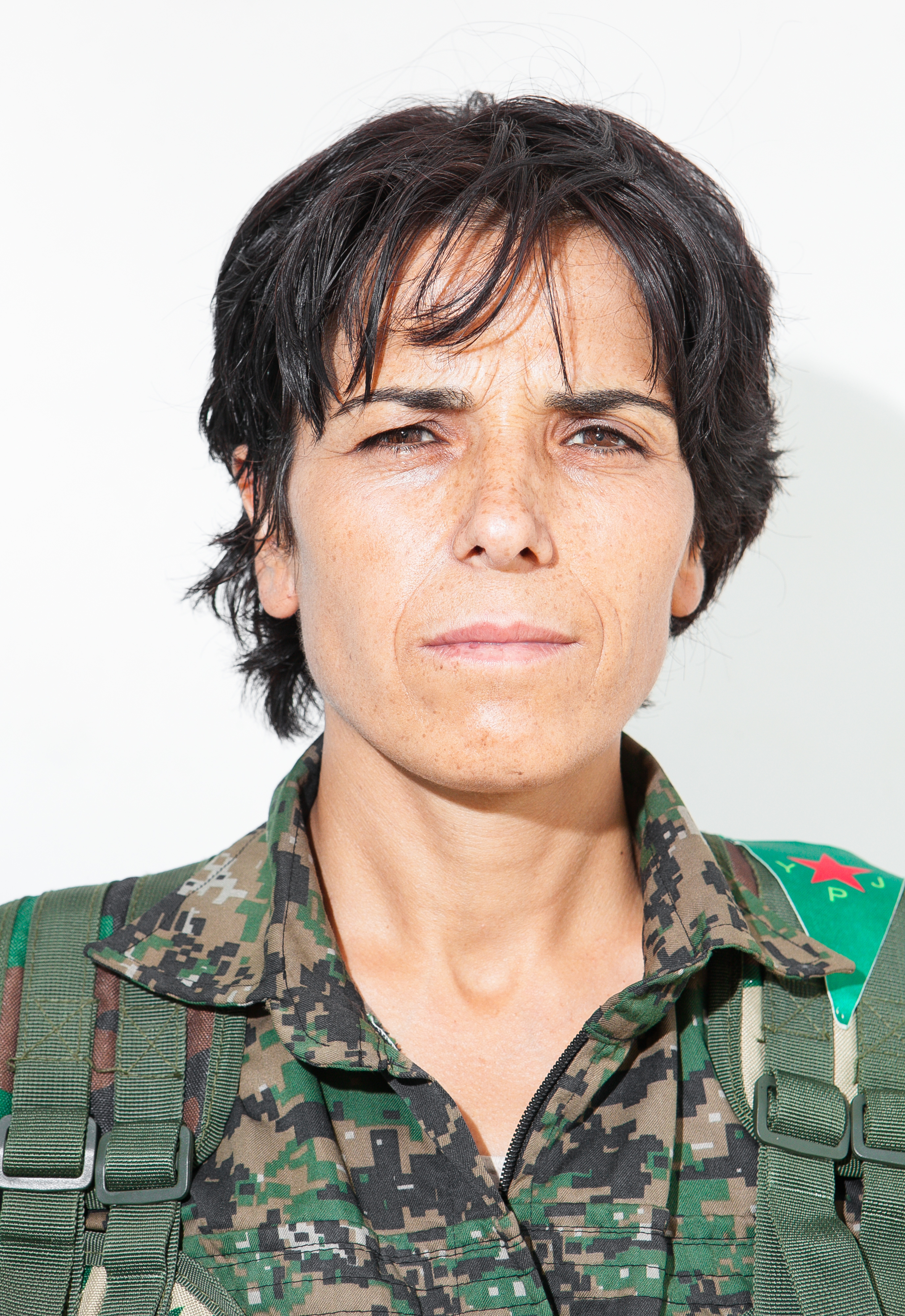  General Zelal, 33; photographed on the outskirts of Raabia, Iraq. 