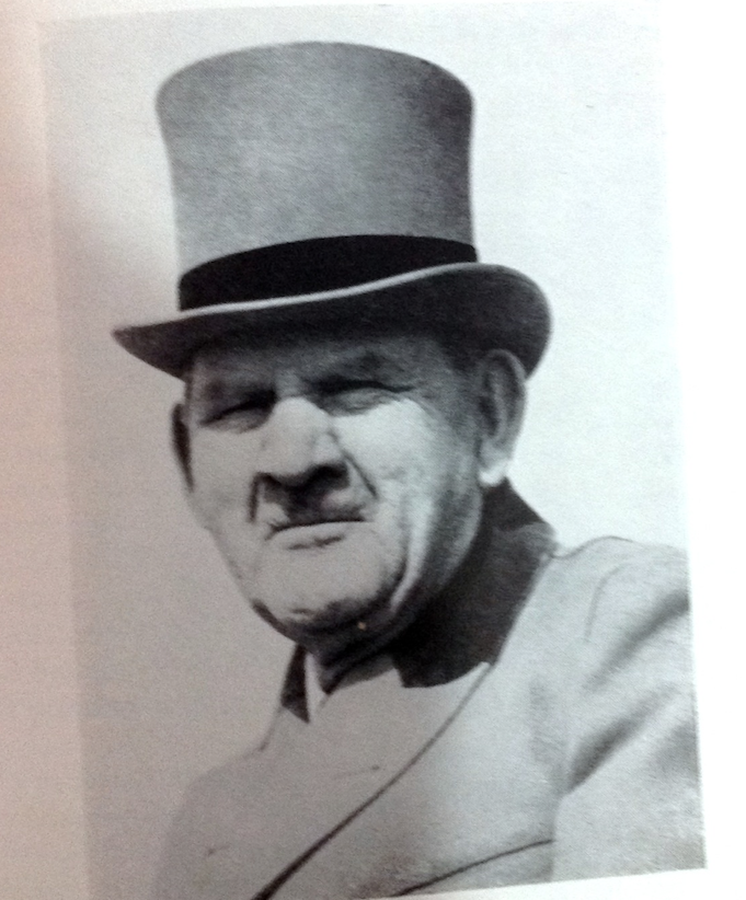 George Peak and his famous beaver hat