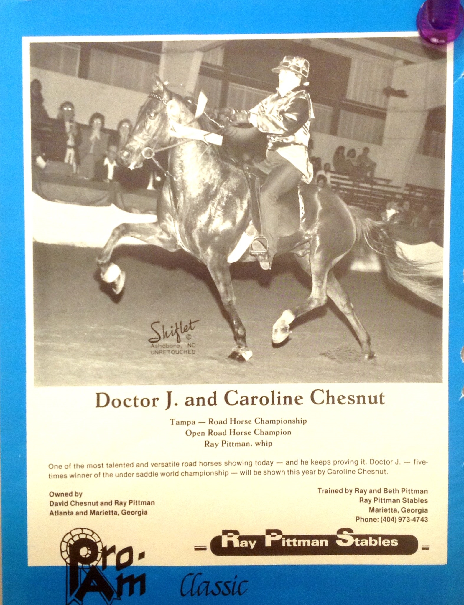 Doctor J and Caroline Chestnut