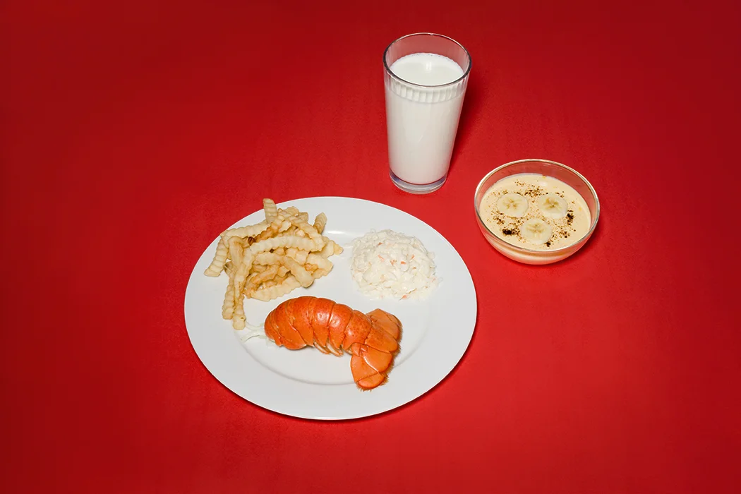 HASTINGS ARTHUR WISE November 4, 2005 A lobster tail, French fries, coleslaw, banana pudding and milk.