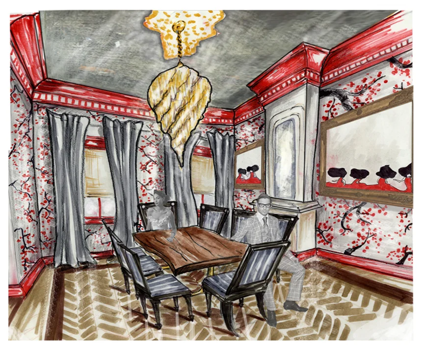 Dining Room Rendering