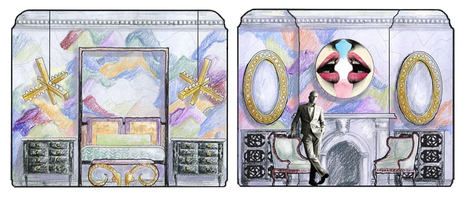 Master Bedroom East & West Elevations