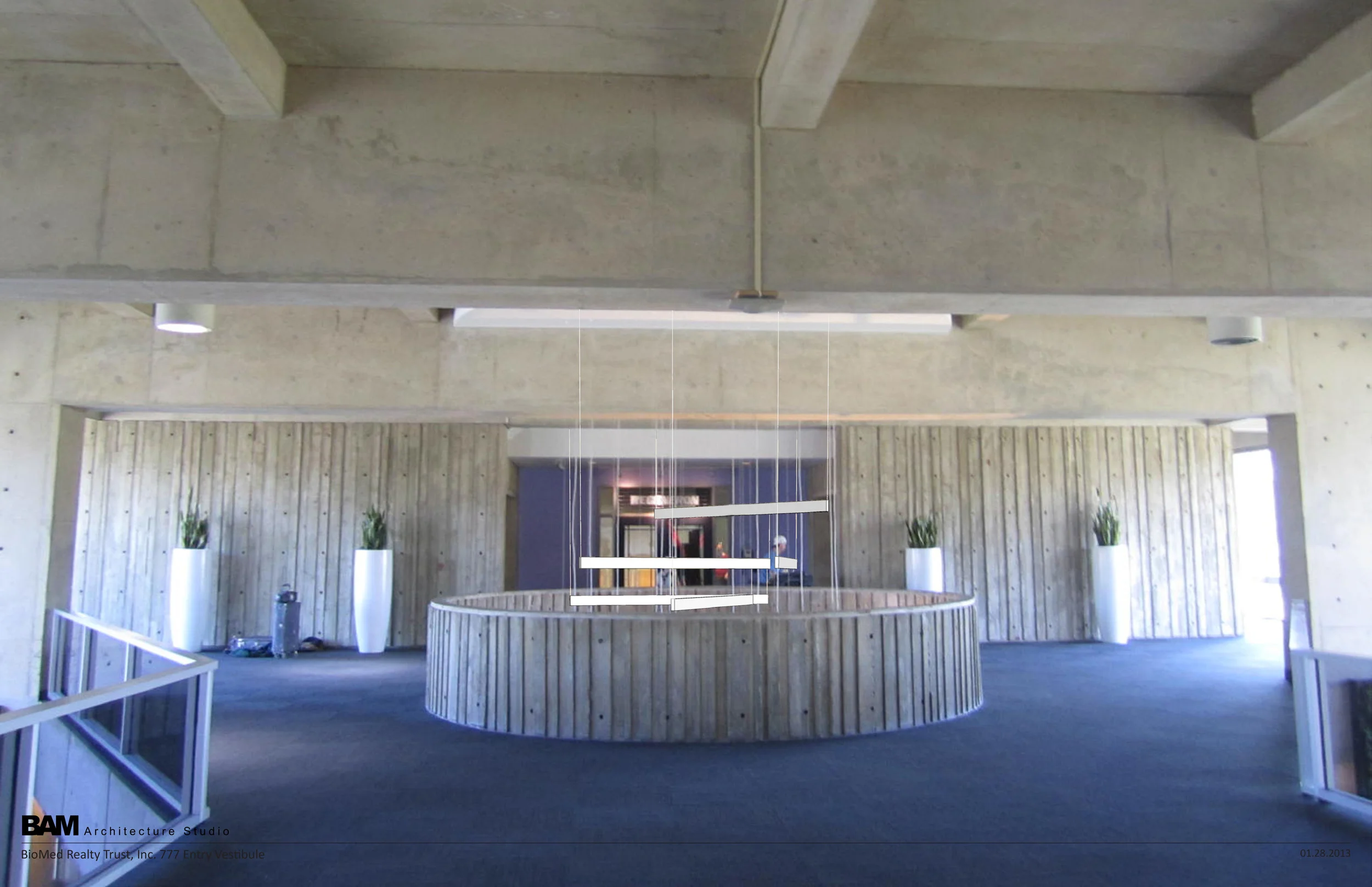 Second Floor of Lobby Complete