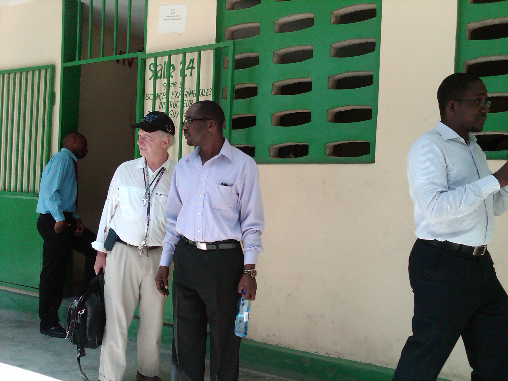 Fr Max from the PAP Archdiocese Education office visits HT schools