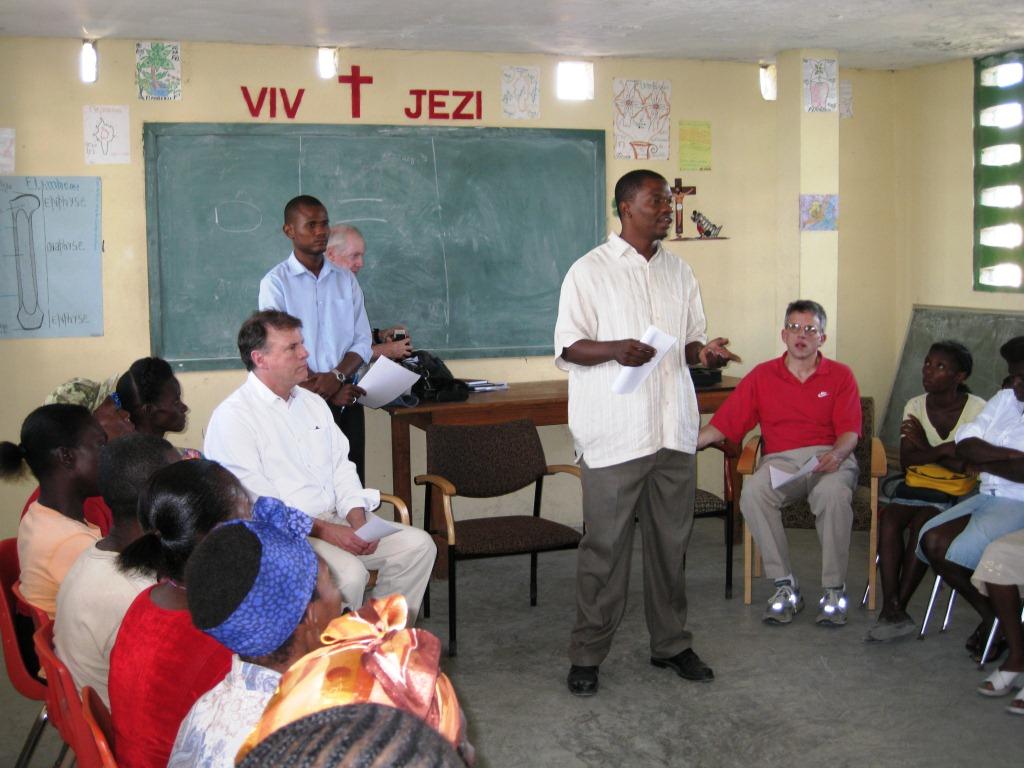 Nelson teaches at the high school