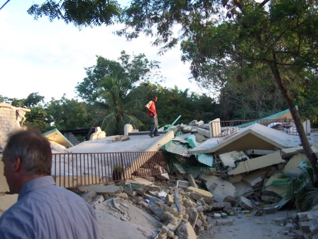 HT's headquarters completely destroyed.