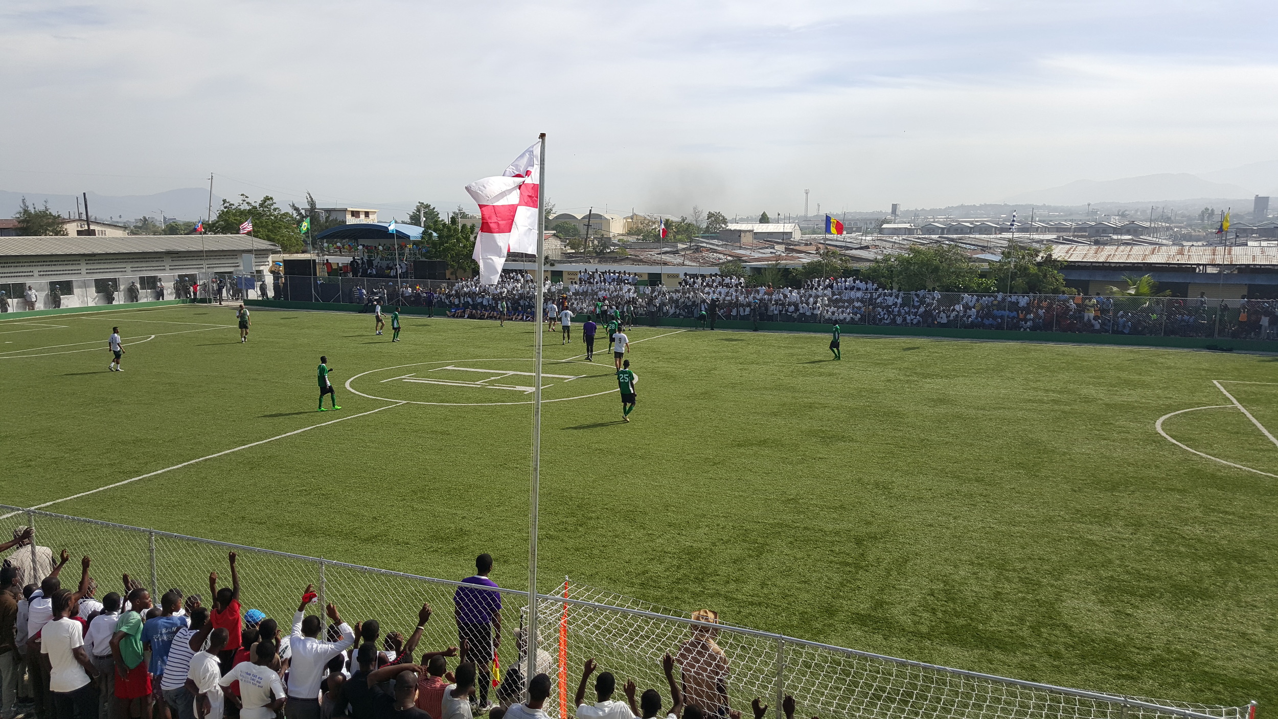 Soccer Field Inauguration December 2015