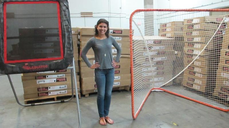 rachel Zeitz, owner of gladiator lacrosse