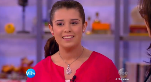 shelby gogulshi on the view discussing her jewelry line