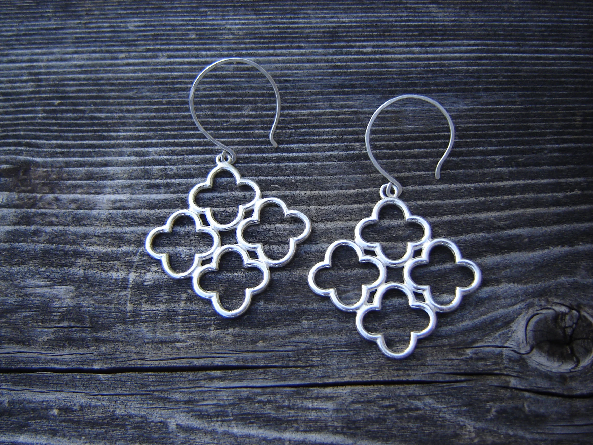 Quatrefoil Dangles