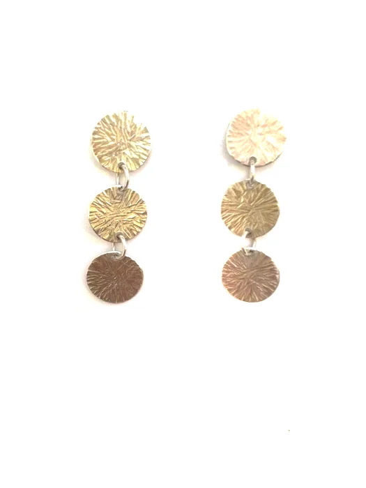 Linked Circle Earrings